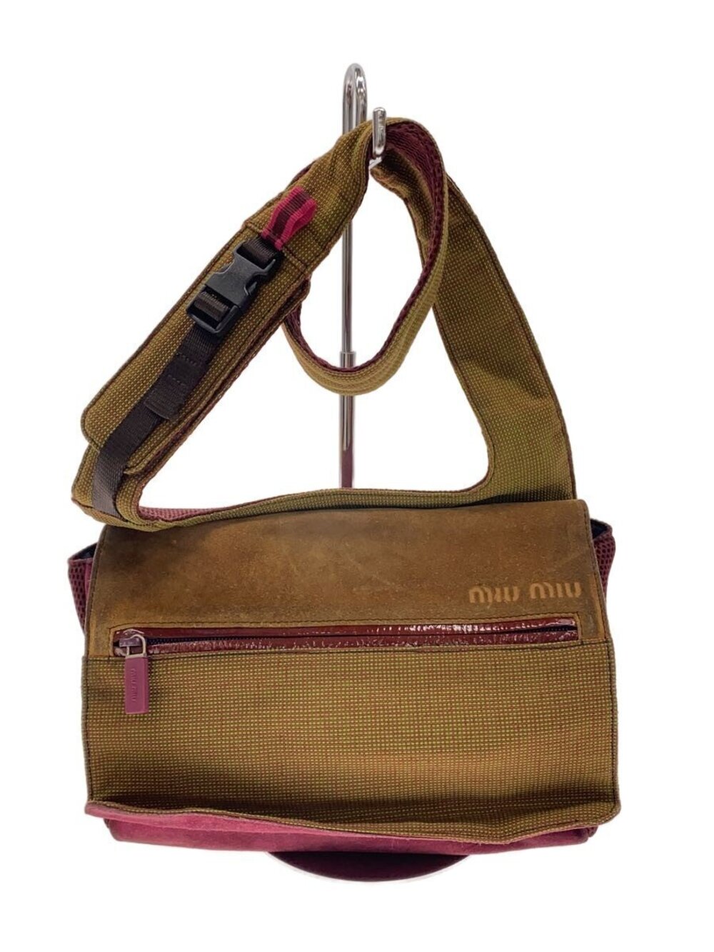 Miu Miu Archive Shoulder bag Khaki Green